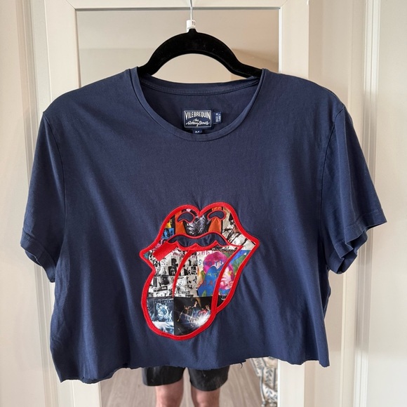 Men’s Vilebrequin Rollings Stones Crop Tee size Medium - Picture 1 of 3